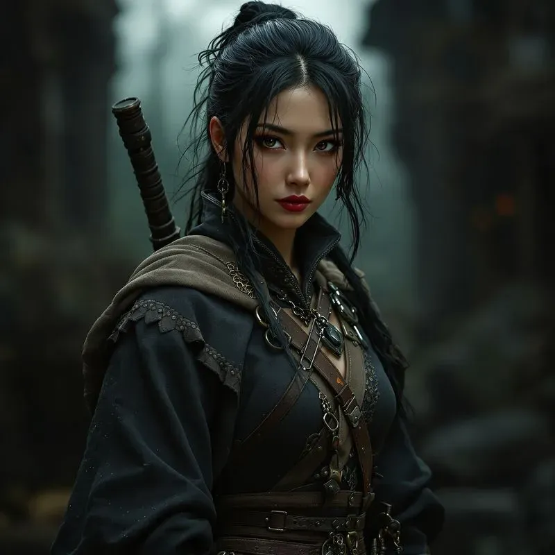 Dark Medieval Character Portraits