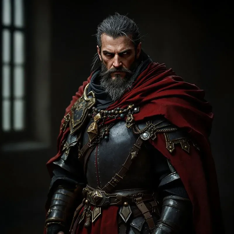 Dark Medieval Character Portraits