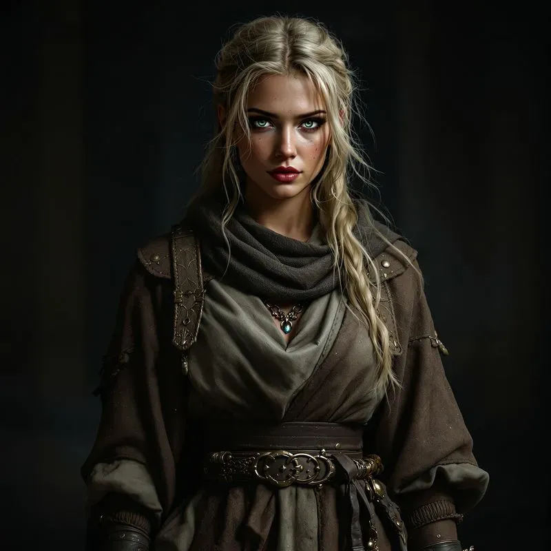 Dark Medieval Character Portraits