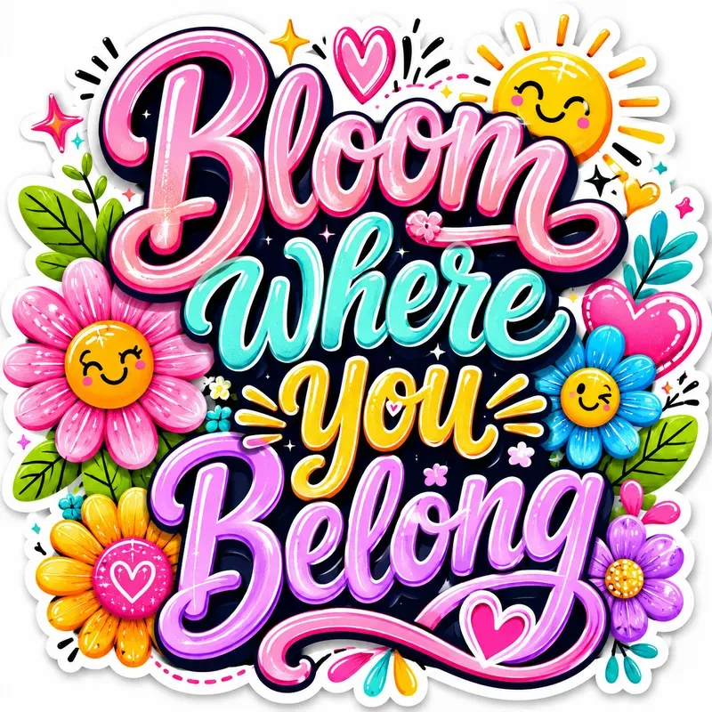 Happy Vibes Typography Creators