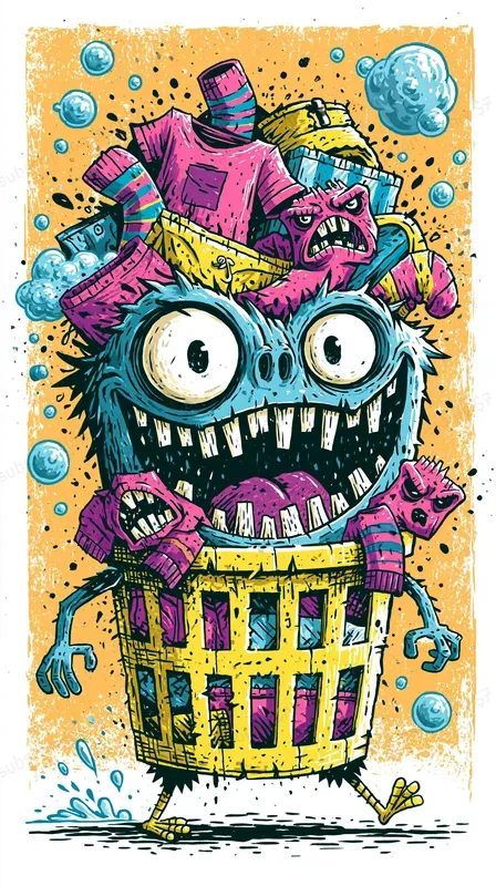 Wild Cartoon Monster Scenes