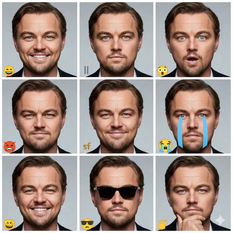Real Celebrity Emoji Faces