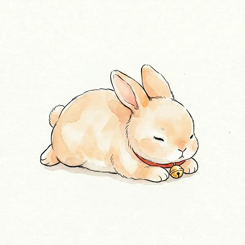 Minimalist Cute Watercolor Animal Paints