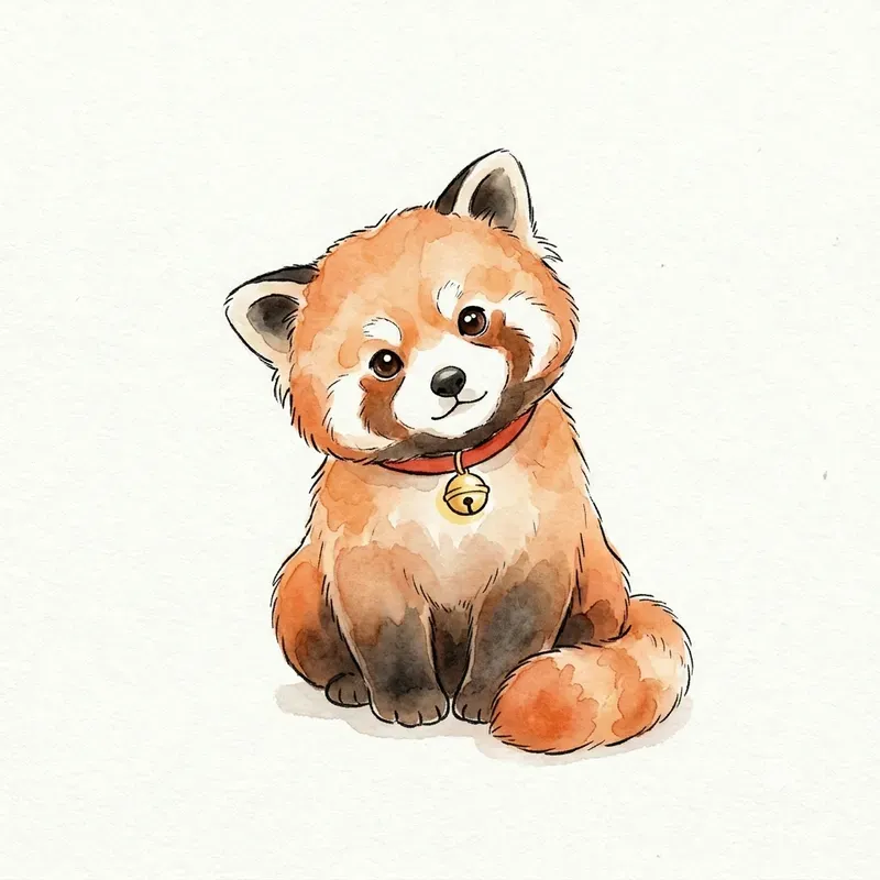 Minimalist Cute Watercolor Animal Paints