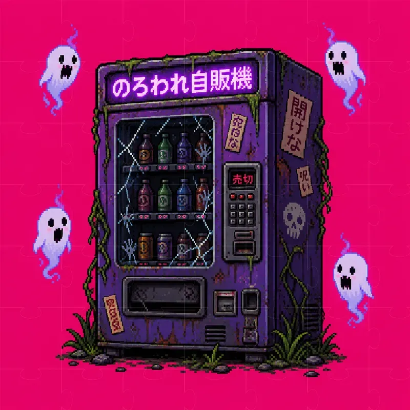 Retro 8 Bit Pixel Art Illustrations