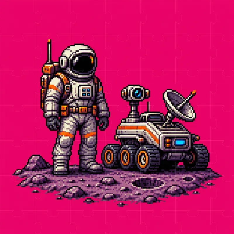 Retro 8 Bit Pixel Art Illustrations