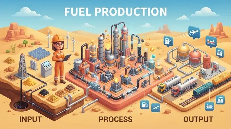 3D Isometric Process Worlds