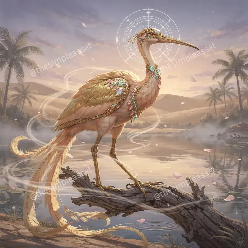 Divine Exotic Bird Illustrations