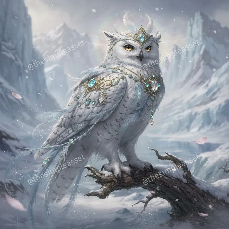 Divine Exotic Bird Illustrations