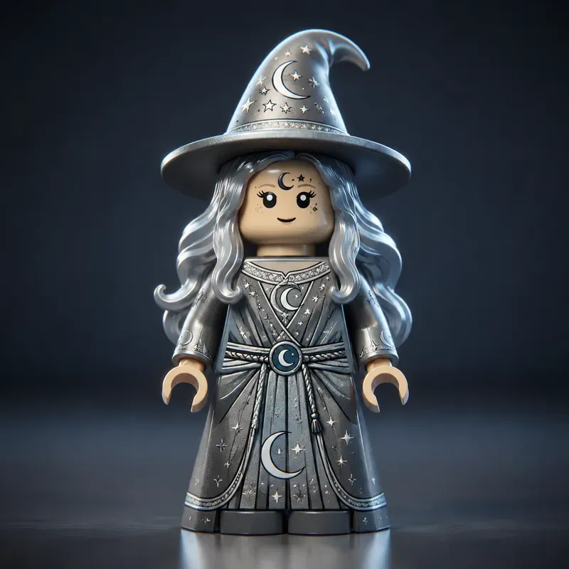 Cute Lego Witch Minifigures
