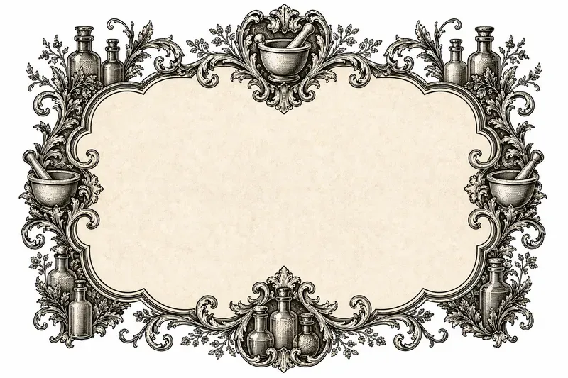 Victorian Apothecary Frames