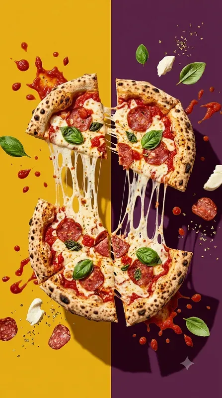 Pop Bold Solid Splash Food Stages