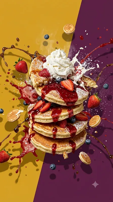 Pop Bold Solid Splash Food Stages