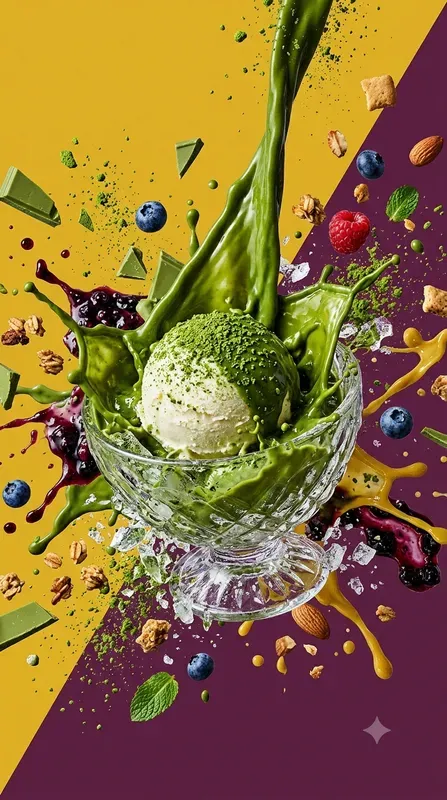 Pop Bold Solid Splash Food Stages