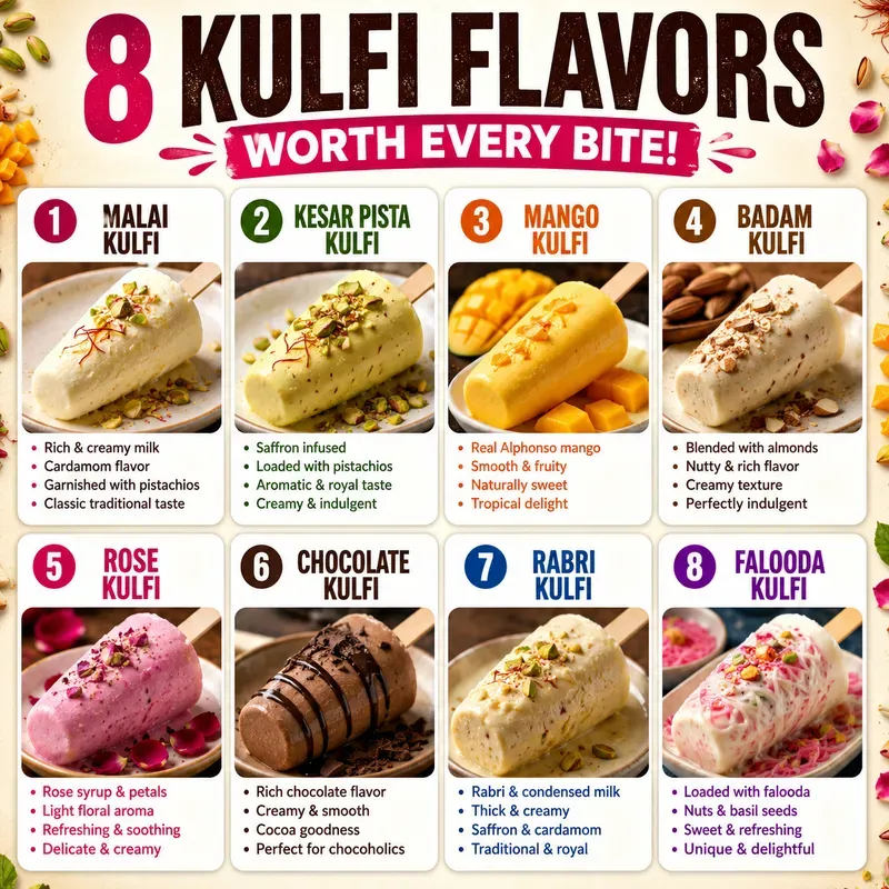 8in1 Food Infographic Posters