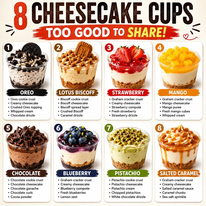 8in1 Food Infographic Posters