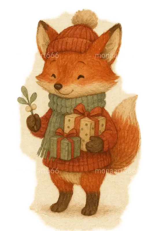 Whimsical Winter Watercolors