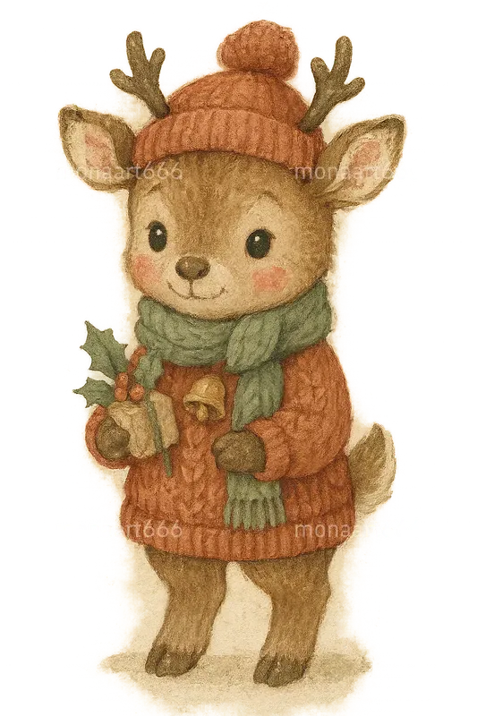 Whimsical Winter Watercolors