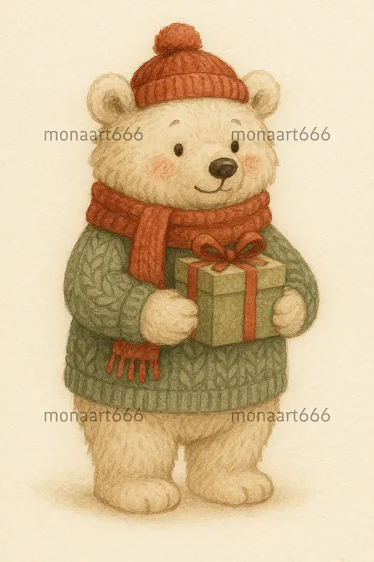 Whimsical Winter Watercolors