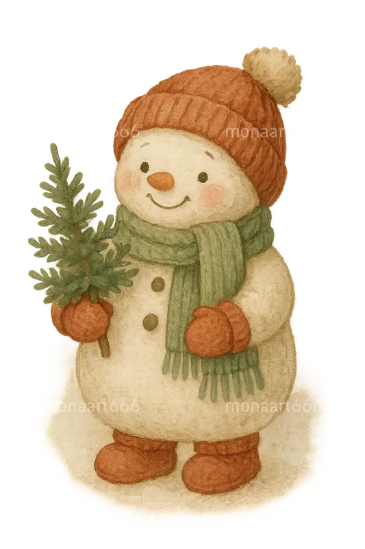 Whimsical Winter Watercolors