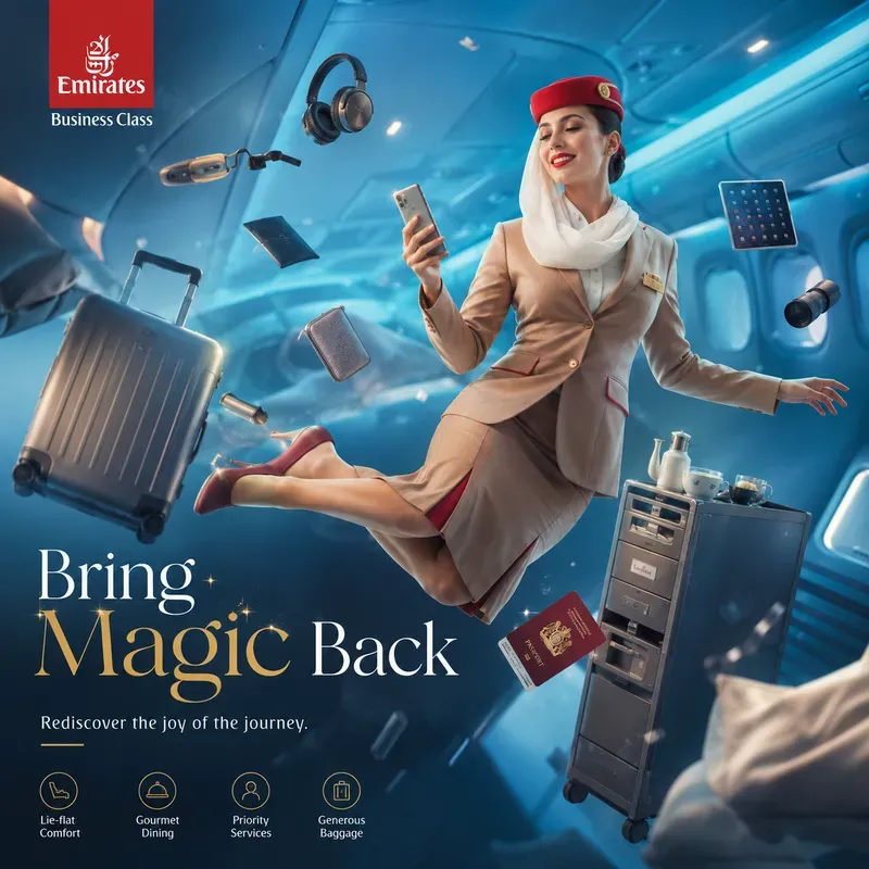 Luxury Surreal Advertising Poster Generator