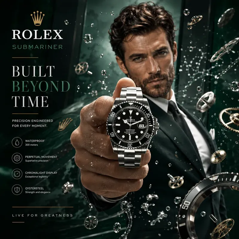 Luxury Surreal Advertising Poster Generator