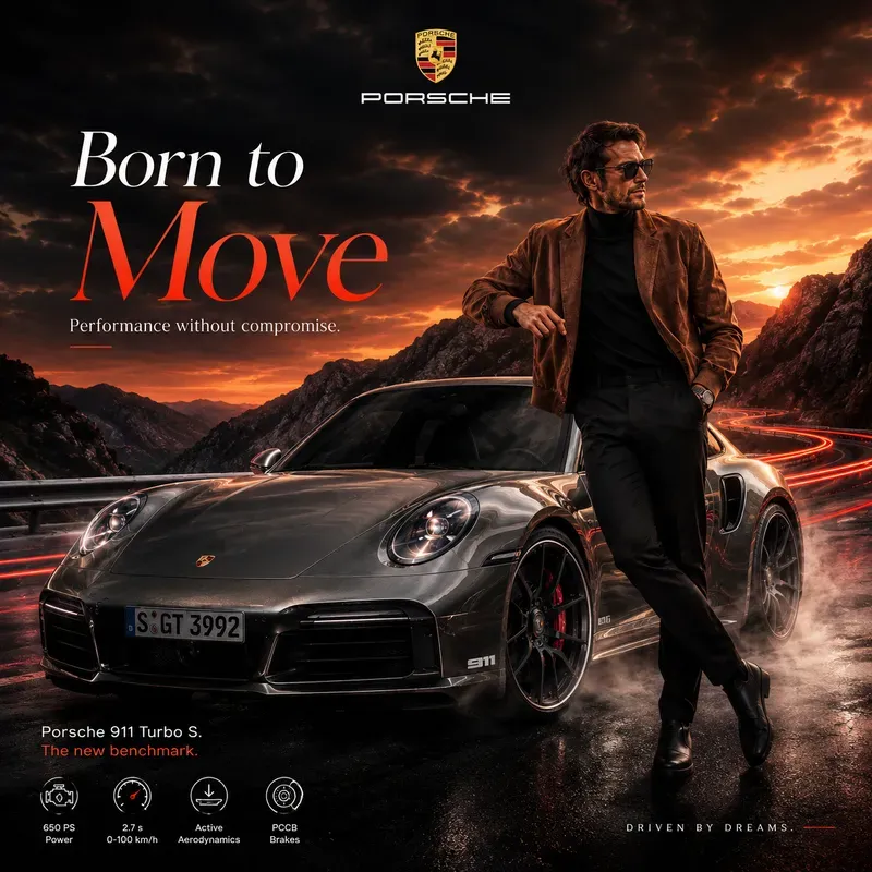 Luxury Surreal Advertising Poster Generator