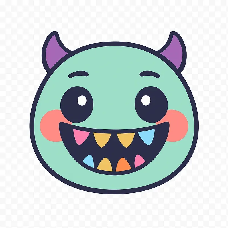 Creepy Cute Emojis Kawaii Halloween