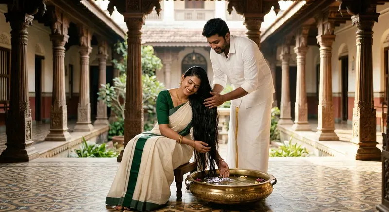 South Indian Heritage Hair Wash Romances