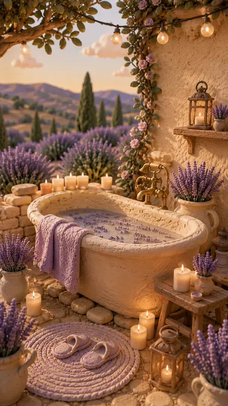 3D Claymation Provence Glamping Holidays