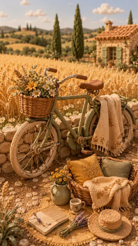 3D Claymation Provence Glamping Holidays