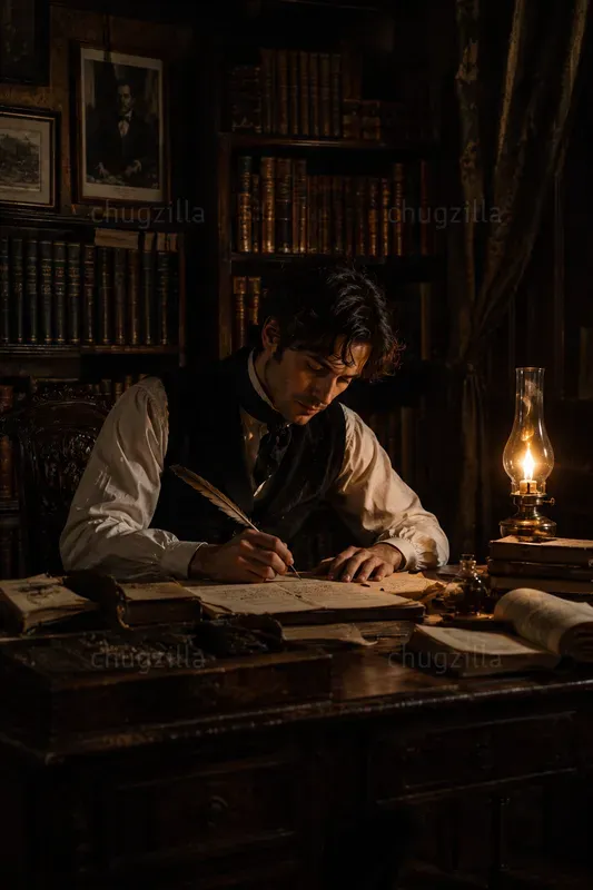 Dark Academia Portrait Studios