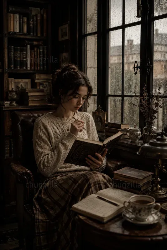 Dark Academia Portrait Studios