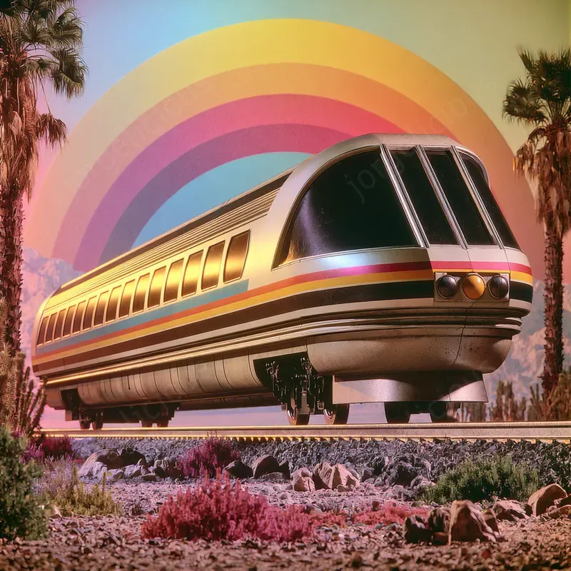 Pastel Scifi Cinematic Photos