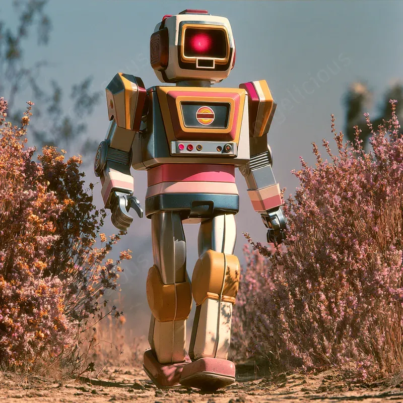 Pastel Scifi Cinematic Photos