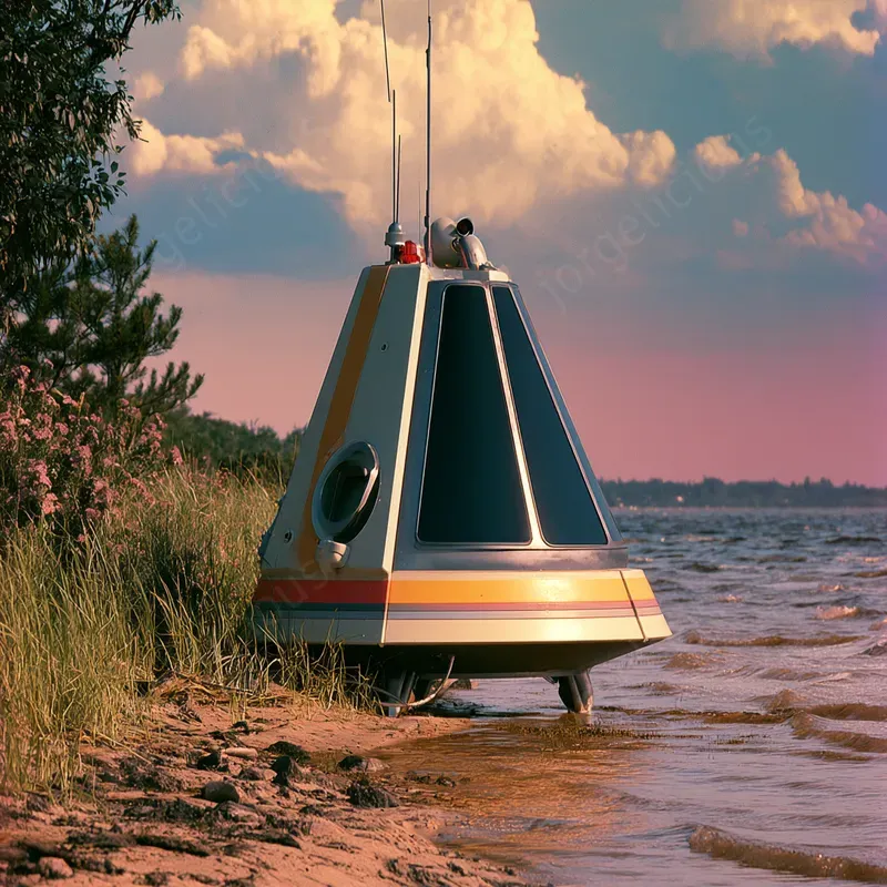 Pastel Scifi Cinematic Photos
