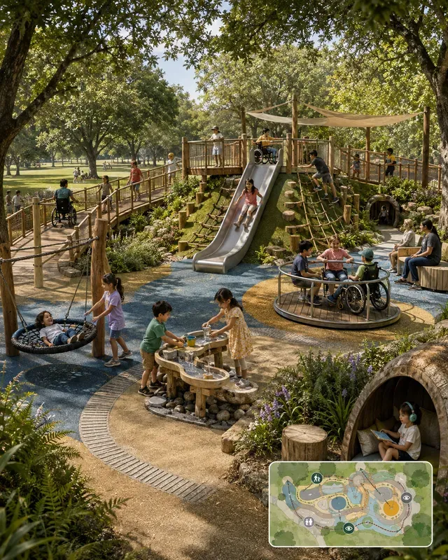 Inclusive Playground Sensory Plays