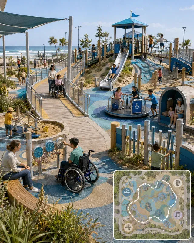 Inclusive Playground Sensory Plays