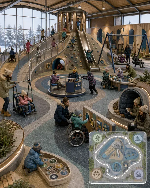 Inclusive Playground Sensory Plays