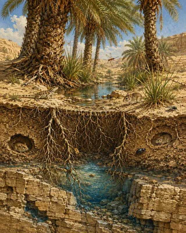 Ecosystem Cutaway Illustrations