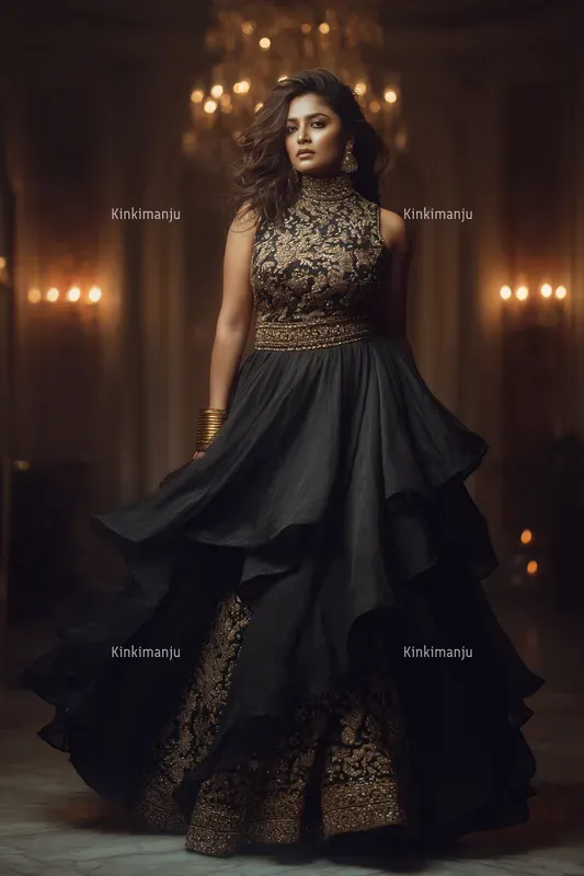 20 Luxury Diwali Lehenga Editorial Prompts