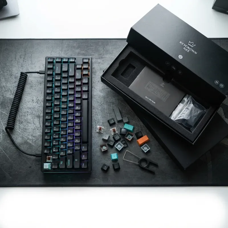 Tech Gadget Unboxing Hero Shot Builders