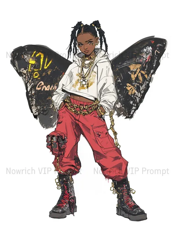 Urban Anime Cool Kid Character Designs