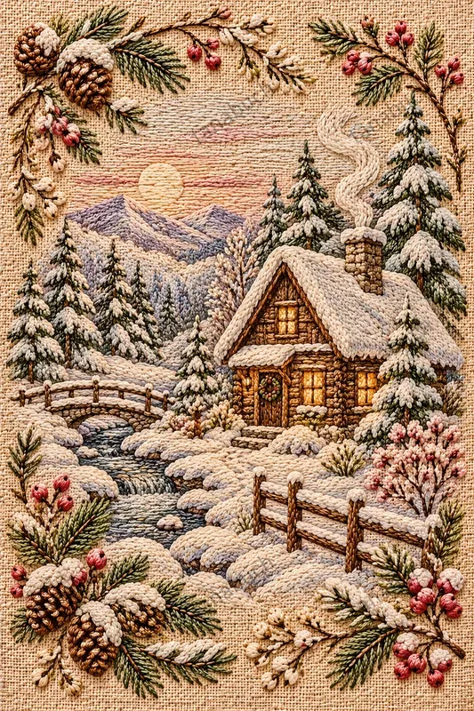 Whimsical Embroidery Art