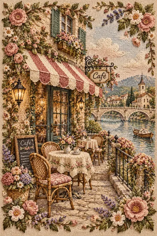 Whimsical Embroidery Art