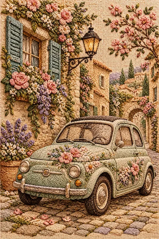 Whimsical Embroidery Art