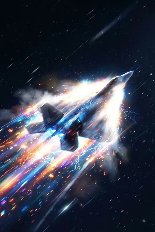 Chromatic Velocity Motion Art