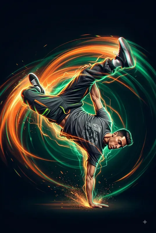 Chromatic Velocity Motion Art