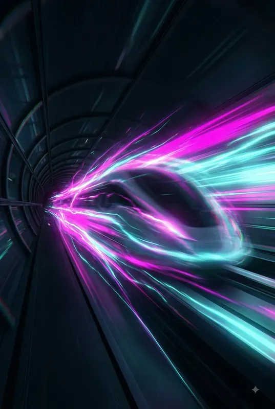 Chromatic Velocity Motion Art