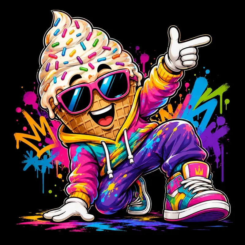 Urban Graffiti Mascot Collections